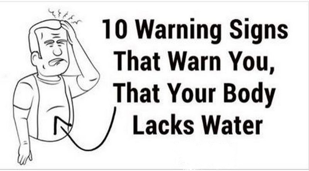 10 Warning Signs That Your Body Is Lacking Water - picture 2