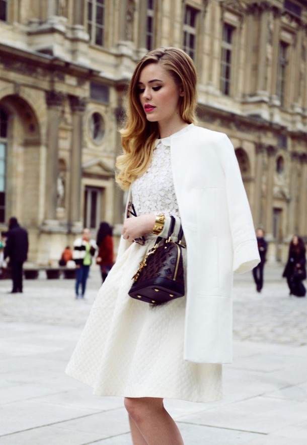 10+ Ways To Pull Off All White Outfits This Winter - picture 10