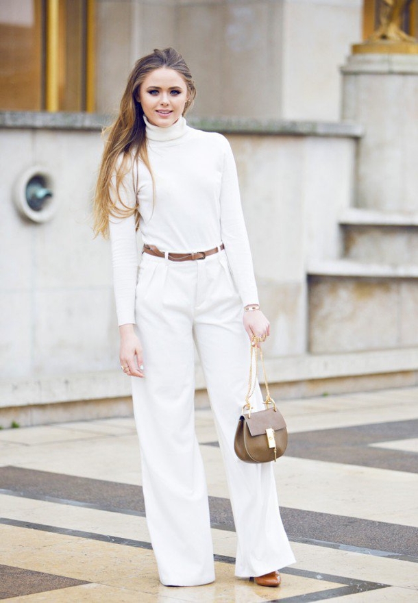 10+ Ways To Pull Off All White Outfits This Winter - picture 11