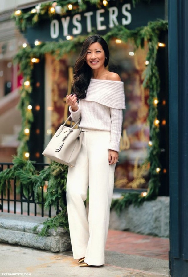 10+ Ways To Pull Off All White Outfits This Winter - picture 2