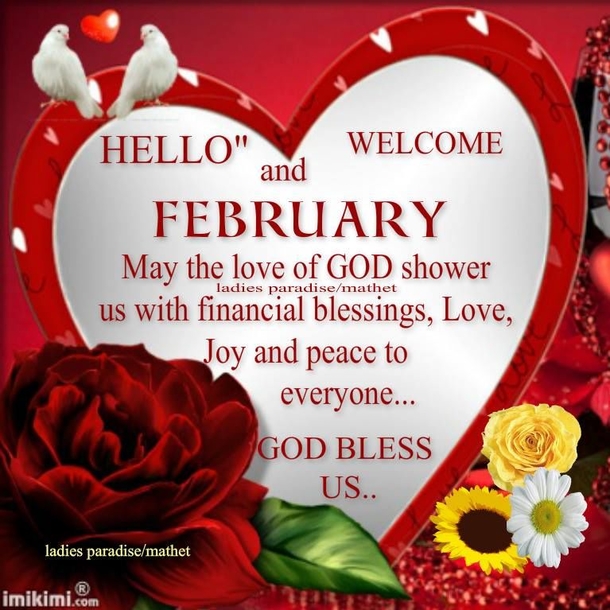 10 Welcome February Messages, Quotes And Wishes - picture 2