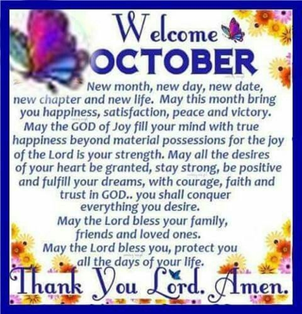 10 Welcome October 2023 Quotes To Welcome A Beautiful Month Of Blessings - picture 5
