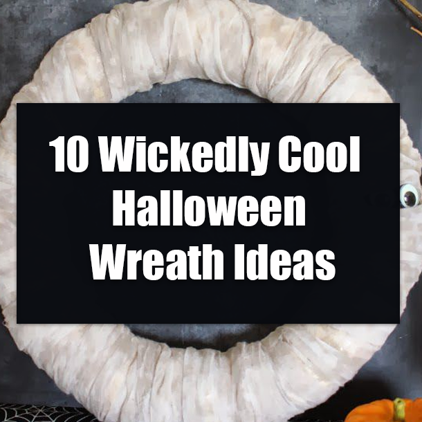 10 Wickedly Cool Halloween Wreath Ideas