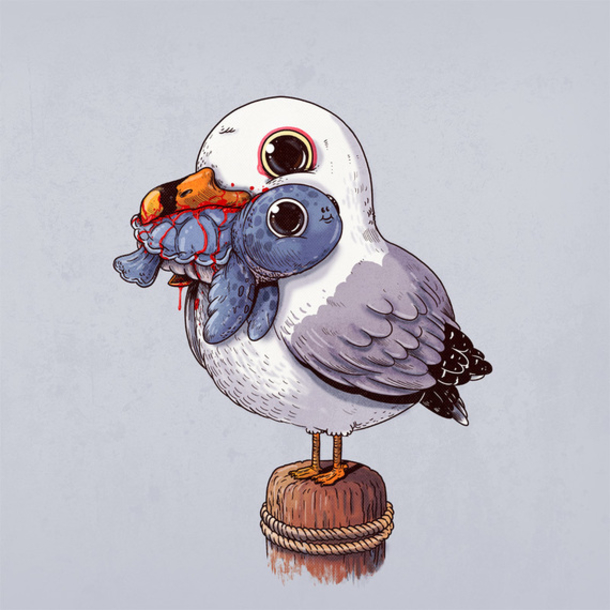 10 Wild Art Illustrations About The Circle Of Life - picture 7