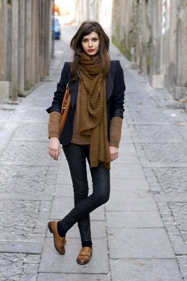 10 Women's Scarf Outfit Ideas To Try This 2016 - picture 4