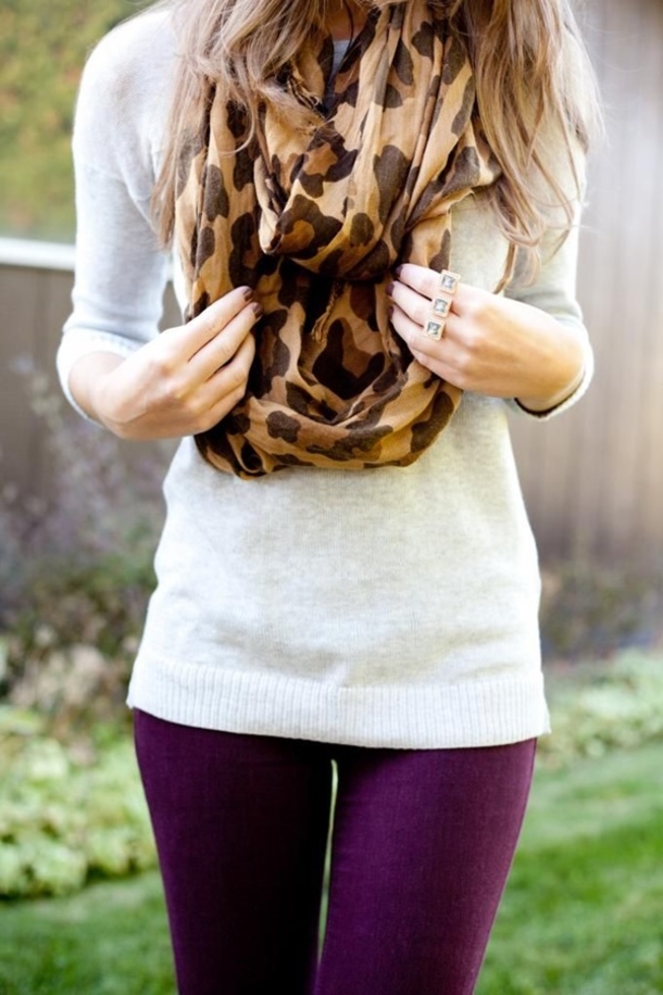 10 Women's Scarf Outfit Ideas To Try This 2016 - picture 9
