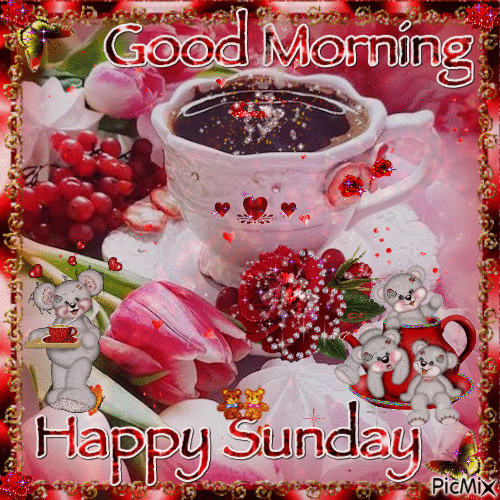 10 Wonderful Happy Sunday Gifs To Enjoy - picture 4