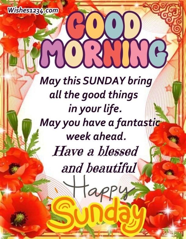 100+ Good Morning Sunday Pics In 2024 To Fill Your Day With Blessings - picture 6