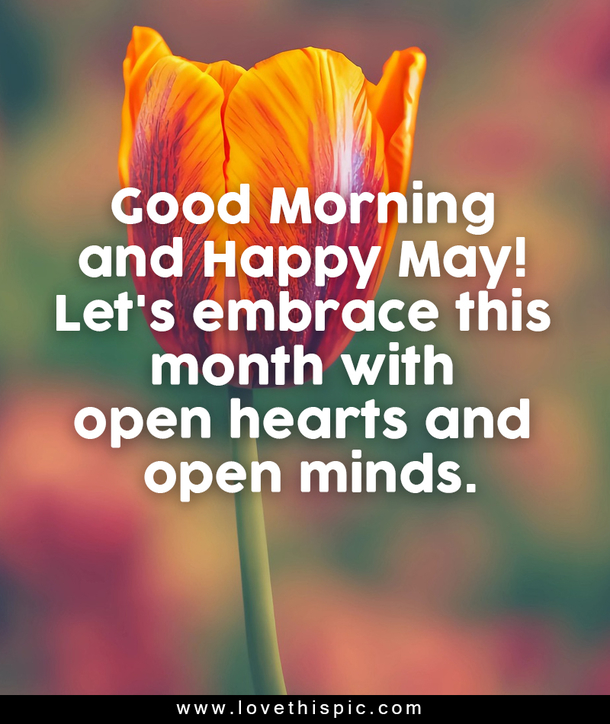 100 Perfect Good Morning, Happy First Day Of May Quotes To Start Your Month Right - picture 3