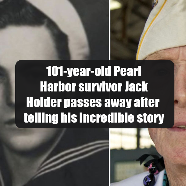 101-year-old Pearl Harbor survivor Jack Holder passes away after telling his incredible story