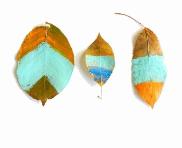 11 Autumn Decoration Ideas Using Leaves - picture 5