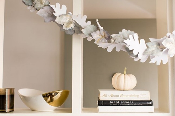 11 Autumn Decoration Ideas Using Leaves - picture 8
