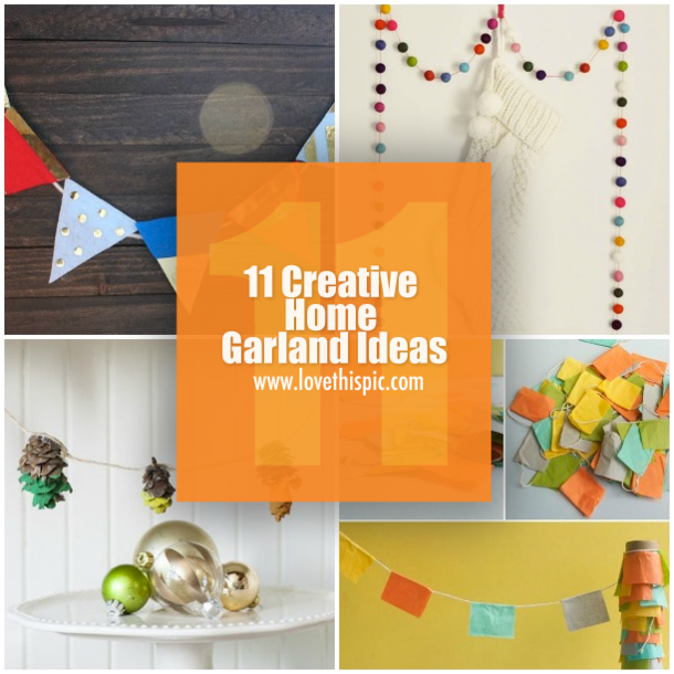 11 Creative Home Garland Ideas