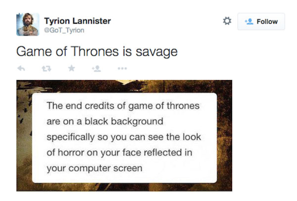 11 Funny Reactions To Game Of Thrones Season 5 Finale - picture 6