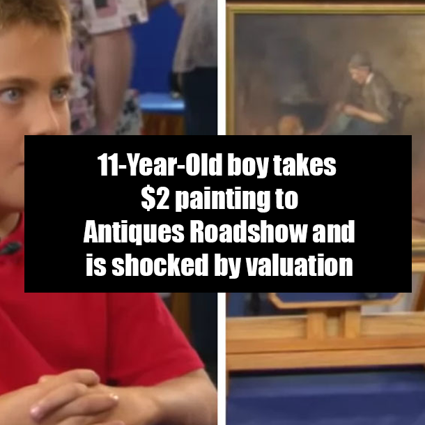 11-Year-Old boy takes $2 painting to Antiques Roadshow and is shocked by valuation