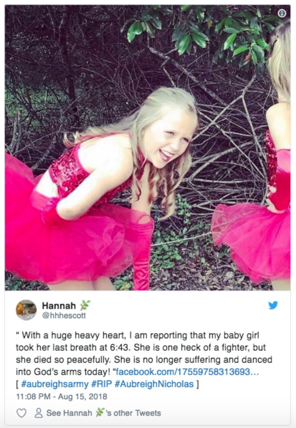 11-Year-Old Girl With Heartbreaking Story Sadly Dies - picture 3