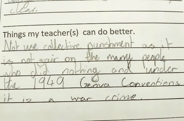 11-Year-Old Girl’s Reply To One Teacher’s Punishment Has Gone Viral Across The Web - picture 2
