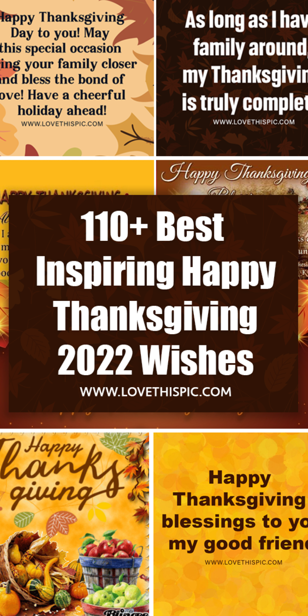 110+ Best Inspiring Happy Thanksgiving 2022 Wishes - picture 17