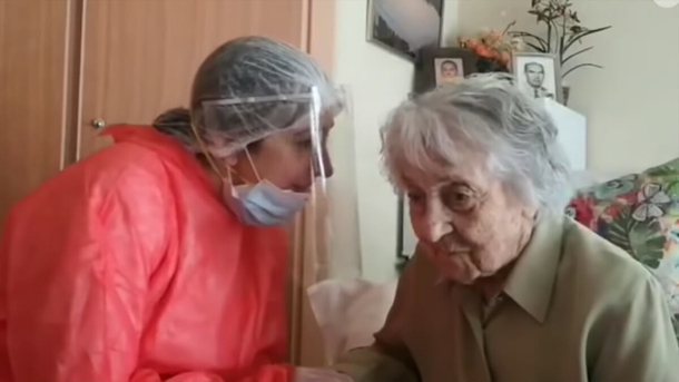 113-years-old elderly woman from Spain beats COVID-19, so amazing! - picture 3