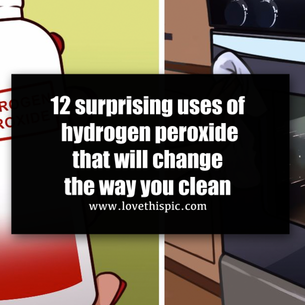 12 surprising uses of hydrogen peroxide that will change the way you clean