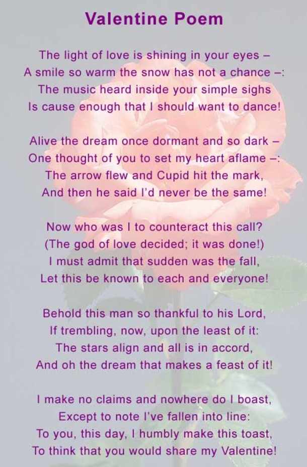 12 Valentine's Day Love Poems - picture 14