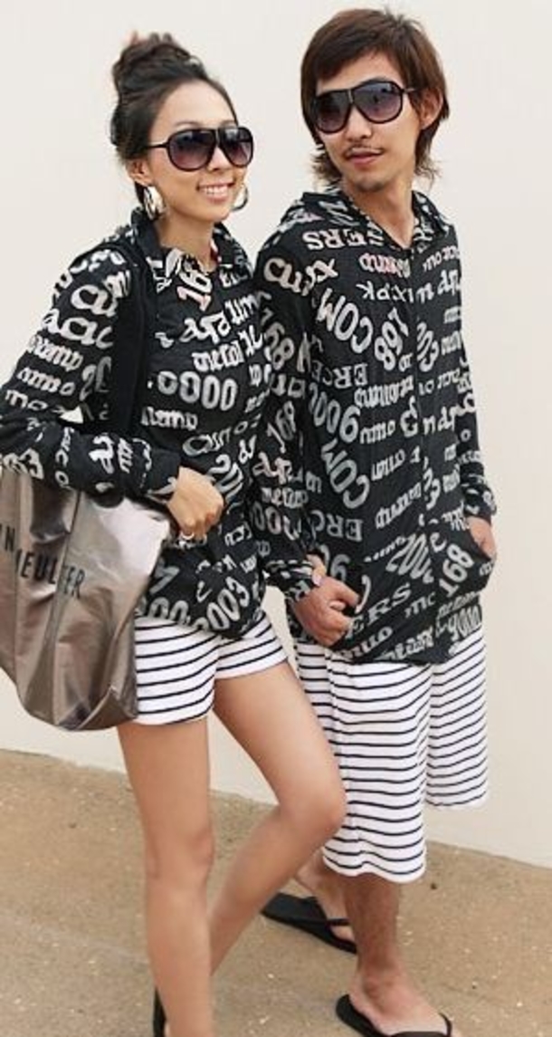 12 Weird Couples With Matching Outfits - picture 12