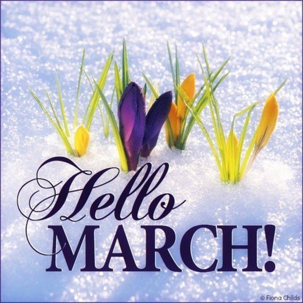 120 Hello March Quotes - picture 37