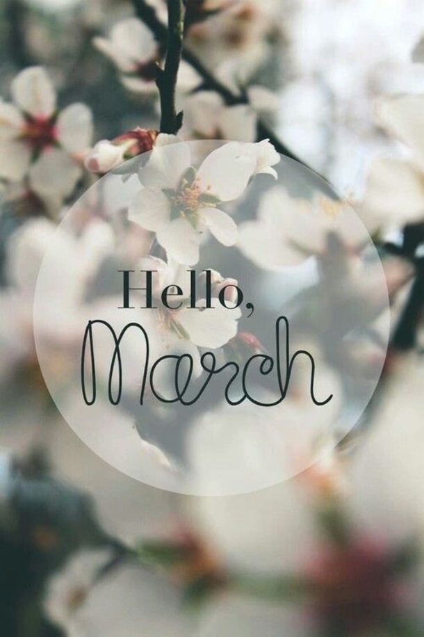 120 Hello March Quotes - picture 63