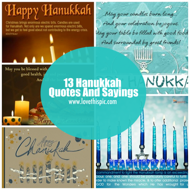 13 Hanukkah Quotes And Sayings - picture 13