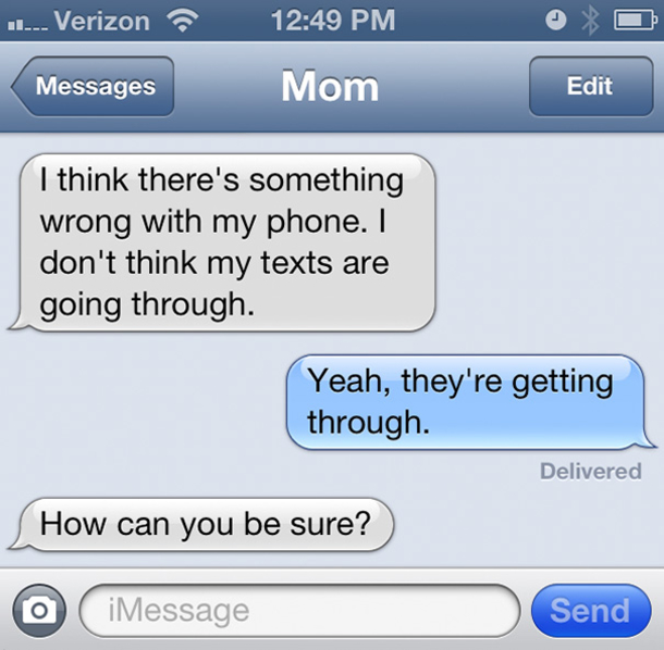 13 of the most hilarious texts that Moms sent their kids - picture 2