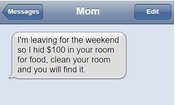 13 of the most hilarious texts that Moms sent their kids - picture 9