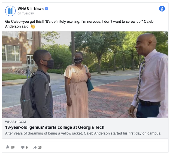 13-year-old boy ‘genius’ begins first day of class at Georgia Tech –‘They’re just average classes’ - picture 3