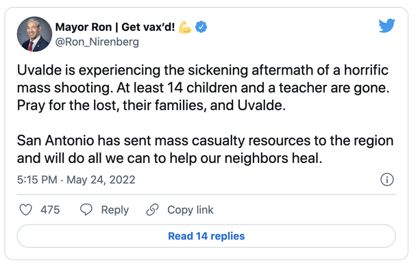 14 kids and 1 teacher are dead after a shooting at a Texas elementary school, governor says - picture 3