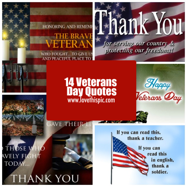 14 Veterans Day Quotes