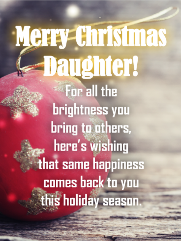 15 Beautiful Christmas Quotes & Sayings For Daughter - picture 3