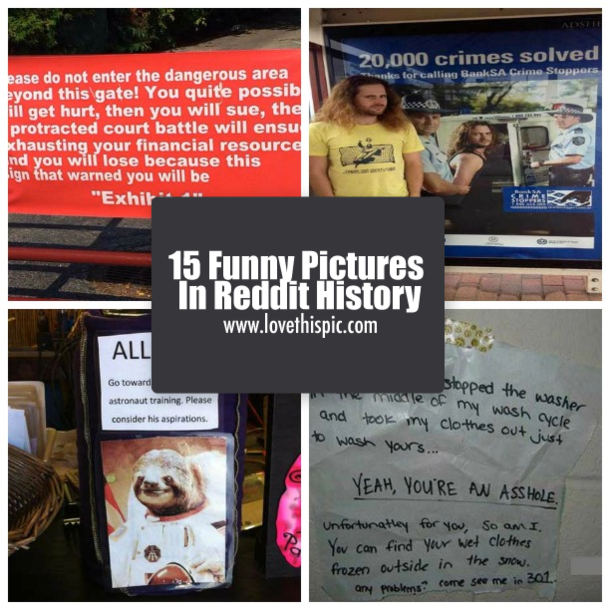 15 Funny Pictures In Reddit History