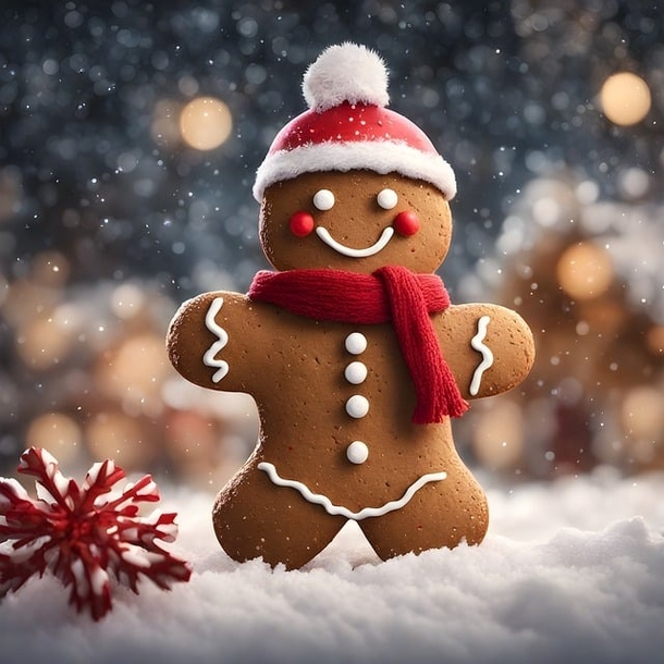 15+ Gingerbread Cookie Ai Art For Christmas - picture 10
