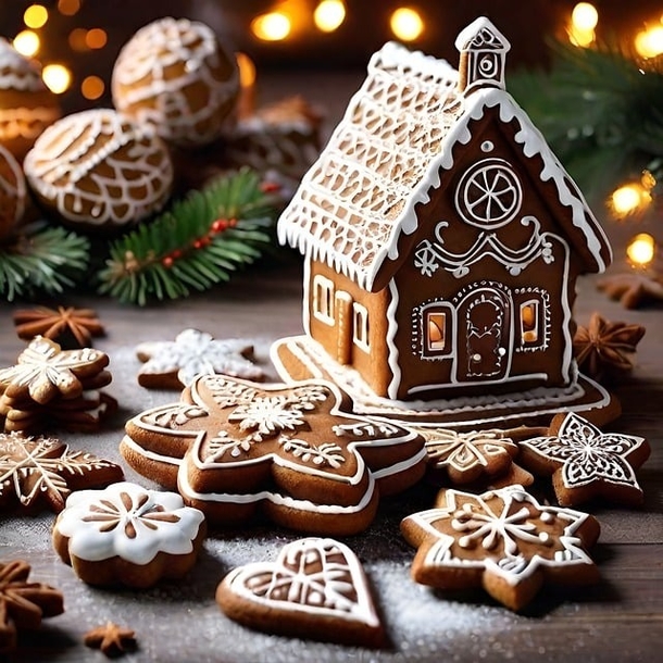 15+ Gingerbread Cookie Ai Art For Christmas - picture 17