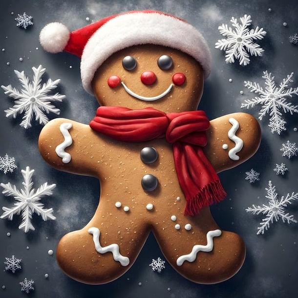 15+ Gingerbread Cookie Ai Art For Christmas - picture 7