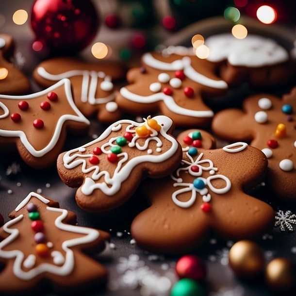 15+ Gingerbread Cookie Ai Art For Christmas - picture 9