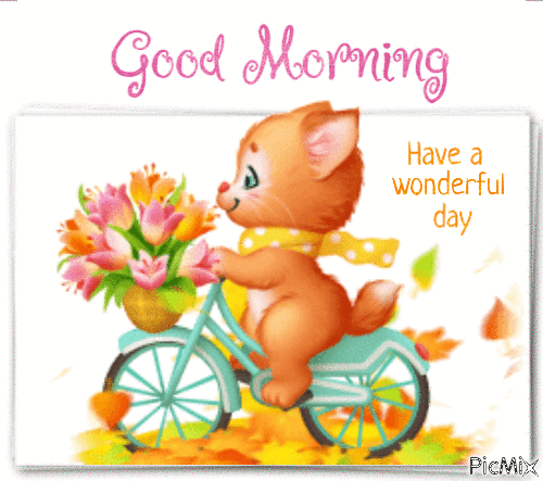 15+ Good Morning Gifs To Celebrate A Beautiful New Morning - picture 16
