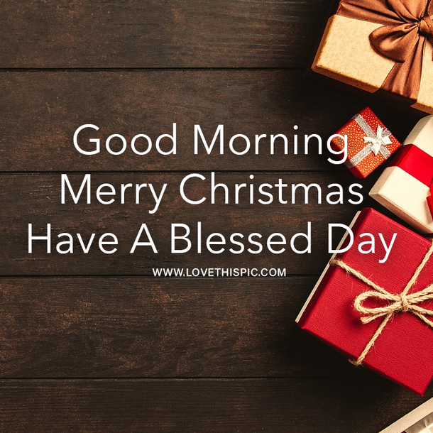 15+ Good Morning Merry Christmas Pictures & Quotes - picture 11