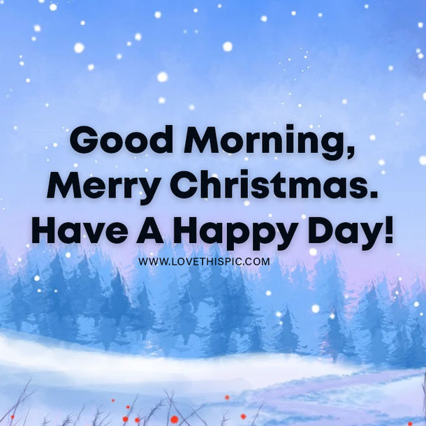 15+ Good Morning Merry Christmas Pictures & Quotes - picture 12