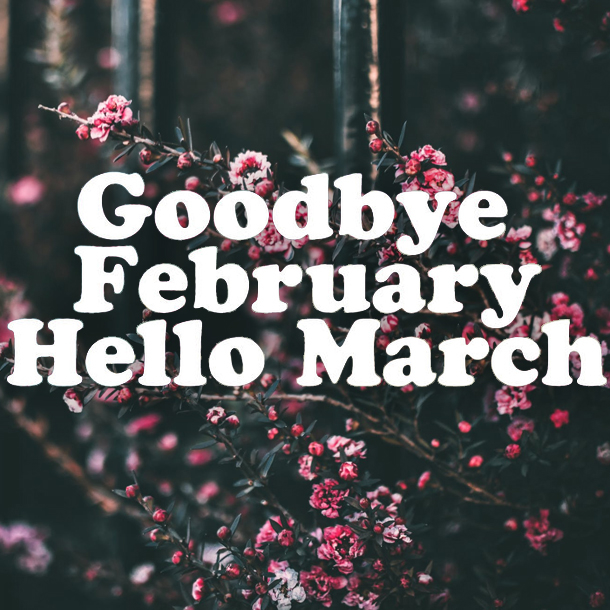 15 Goodbye February, Hello March Quotes - picture 13