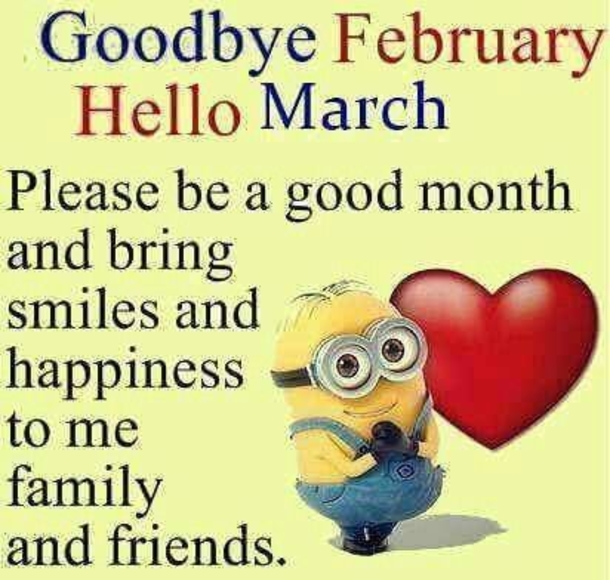 15 Goodbye February, Hello March Quotes - picture 2