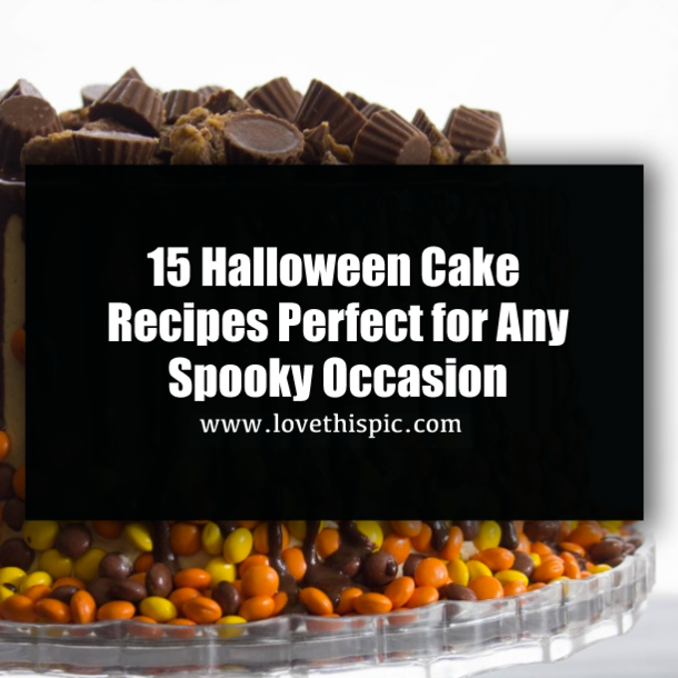 15 Halloween Cake Recipes Perfect for Any Spooky Occasion