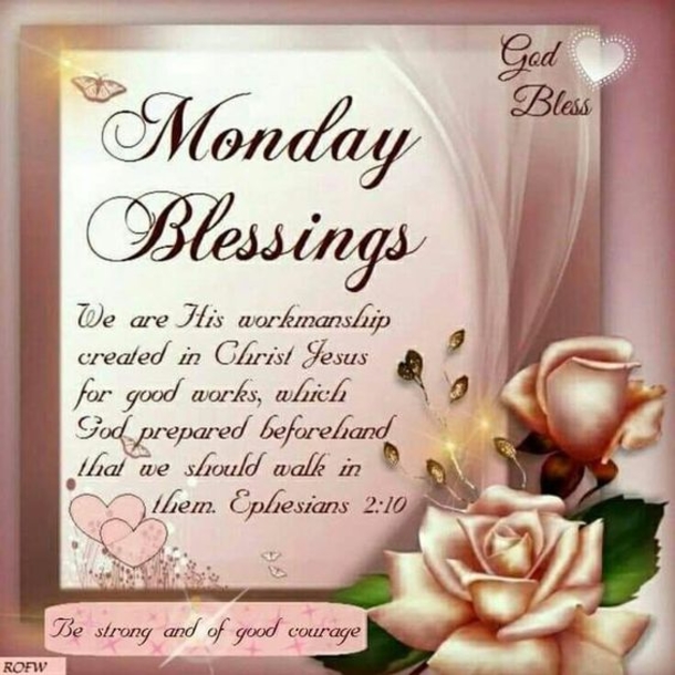 15 Happy Monday Blessing Quotes - picture 14