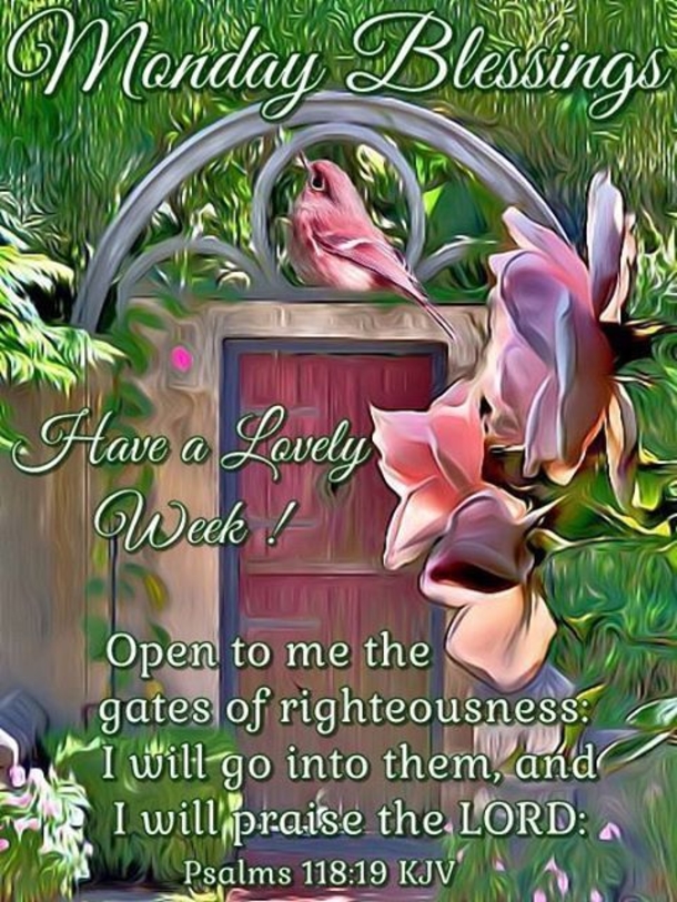 15 Happy Monday Blessing Quotes - picture 16