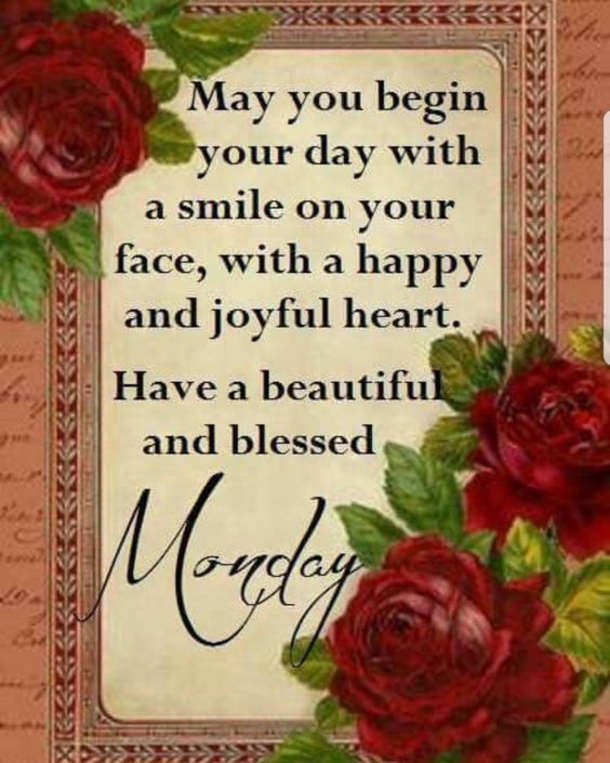 15 Happy Monday Blessing Quotes - picture 9