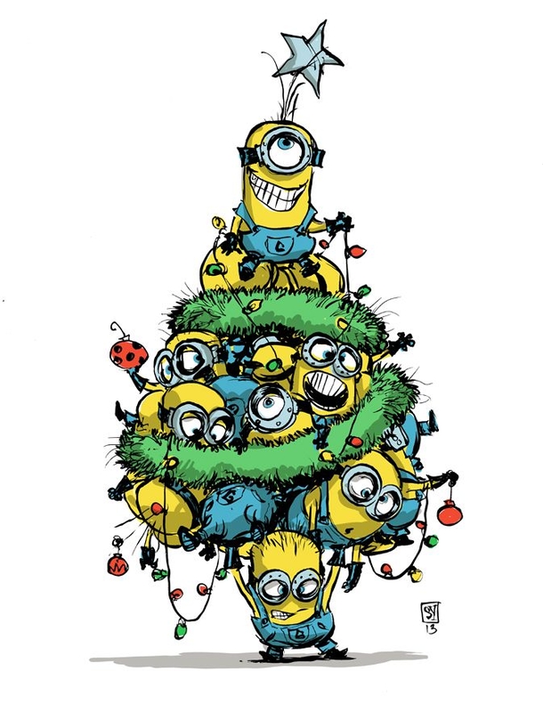 15+ Minion Christmas Pictures - picture 17